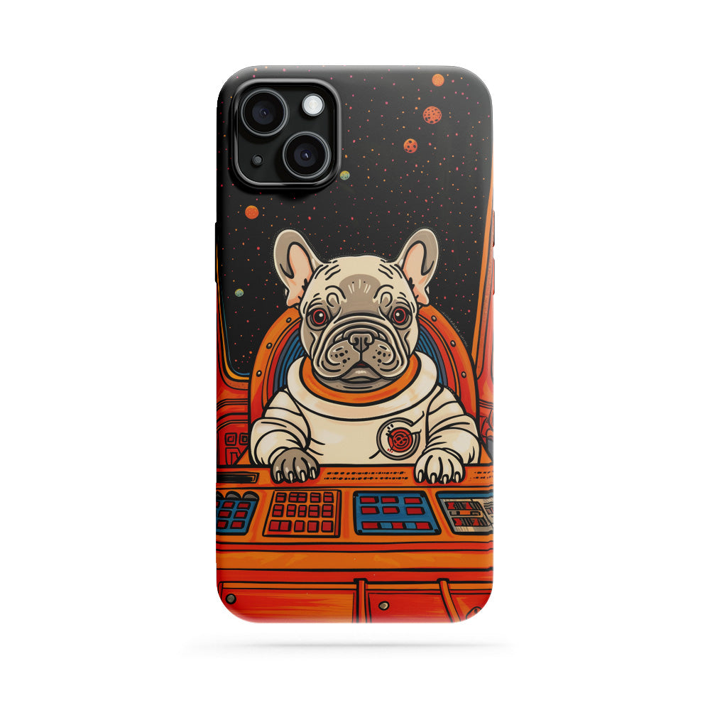 Double-Layer Semi-Handprinted Tough Matte iPhone Case