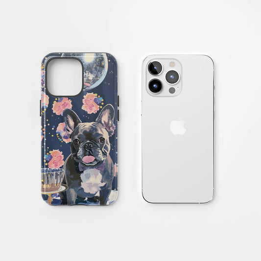 Double-Layer Semi-Handprinted Tough Matte iPhone Case