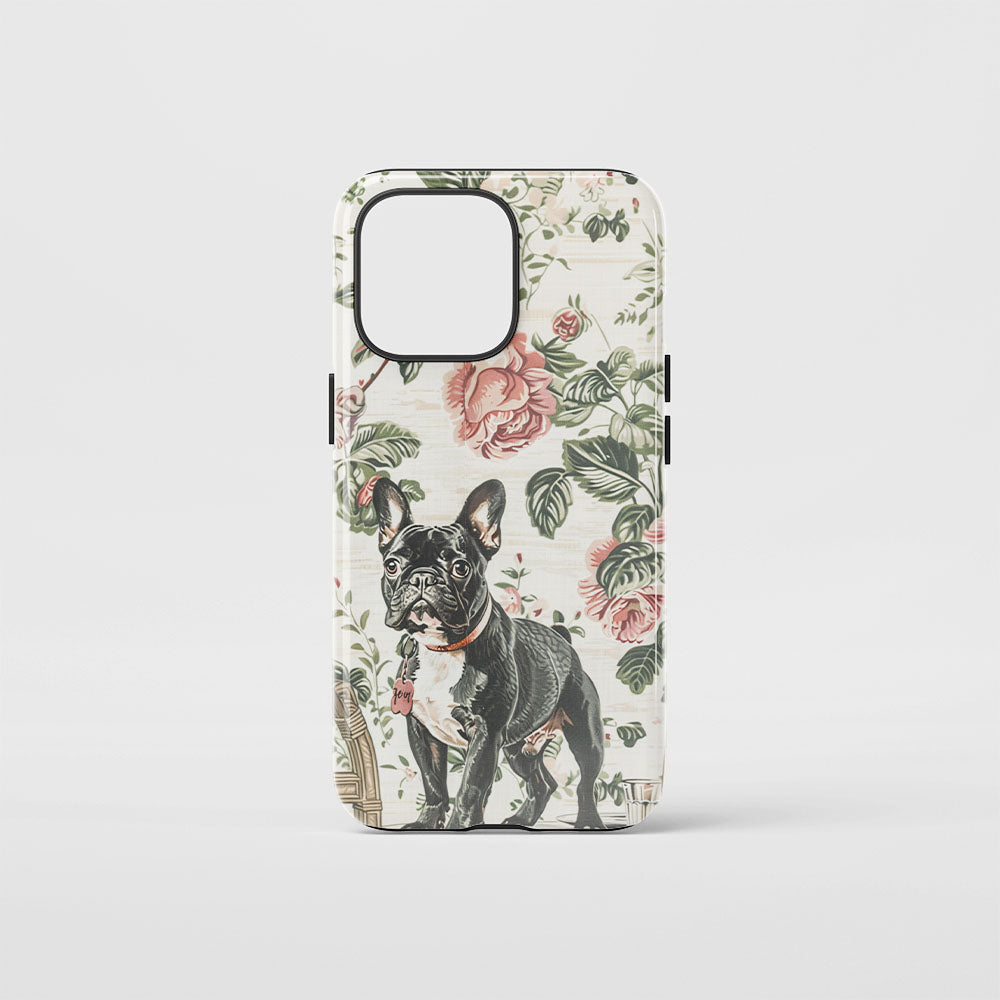 Double-Layer Semi-Handprinted Tough Matte iPhone Case