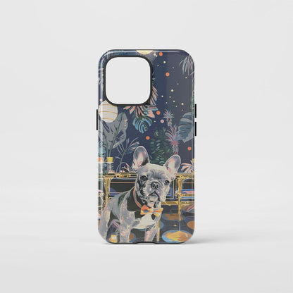 Double-Layer Semi-Handprinted Tough Matte iPhone Case