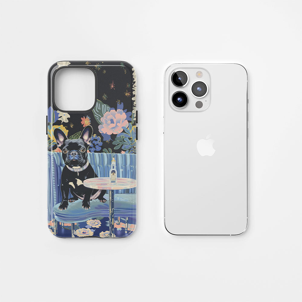 Double-Layer Semi-Handprinted Tough Matte iPhone Case