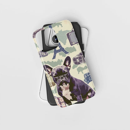 Double-Layer Semi-Handprinted Tough Matte iPhone Case