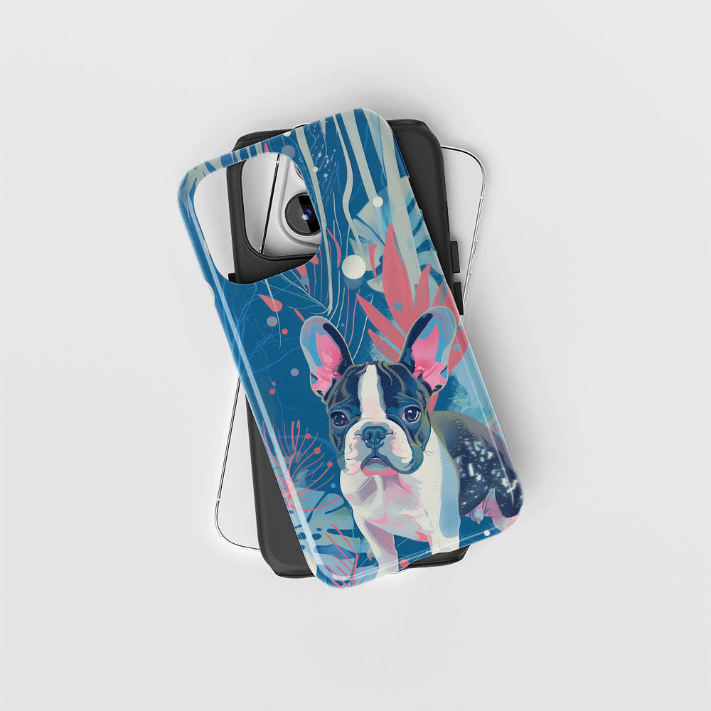 二層半手刷りタフマットiPhoneケース