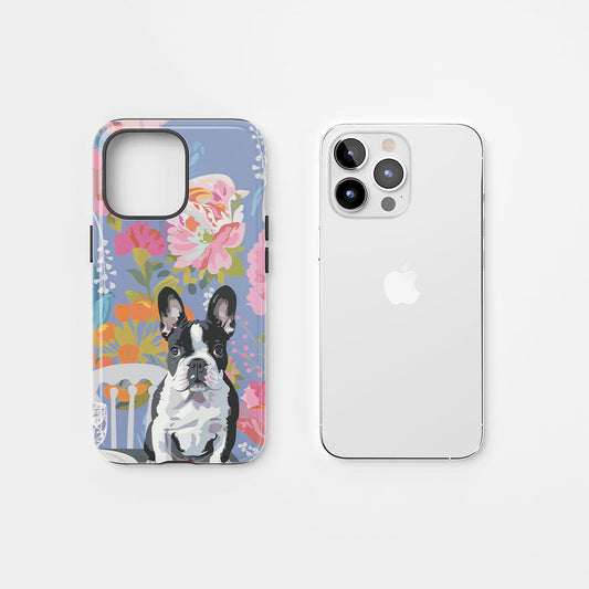 Double-Layer Semi-Handprinted Tough Matte iPhone Case