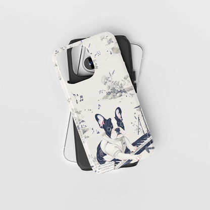 Double-Layer Semi-Handprinted Tough Matte iPhone Case