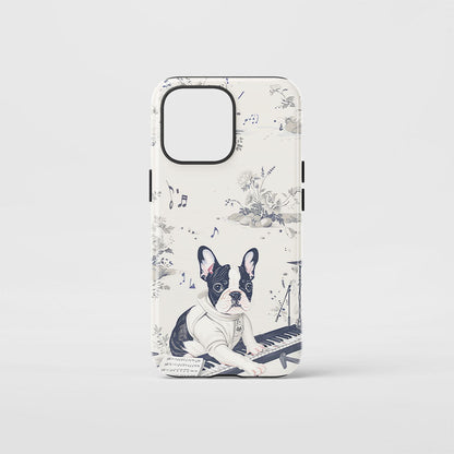 Double-Layer Semi-Handprinted Tough Matte iPhone Case