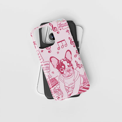 Double-Layer Semi-Handprinted Tough Matte iPhone Case