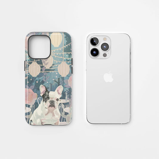 Double-Layer Semi-Handprinted Tough Matte iPhone Case