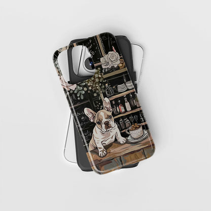 Double-Layer Semi-Handprinted Tough Matte iPhone Case