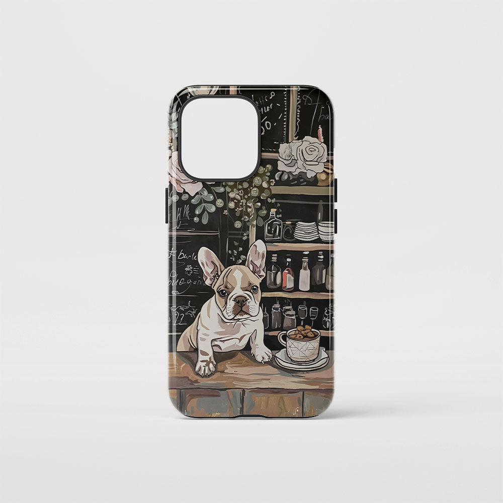 Double-Layer Semi-Handprinted Tough Matte iPhone Case