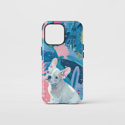 Double-Layer Semi-Handprinted Tough Matte iPhone Case