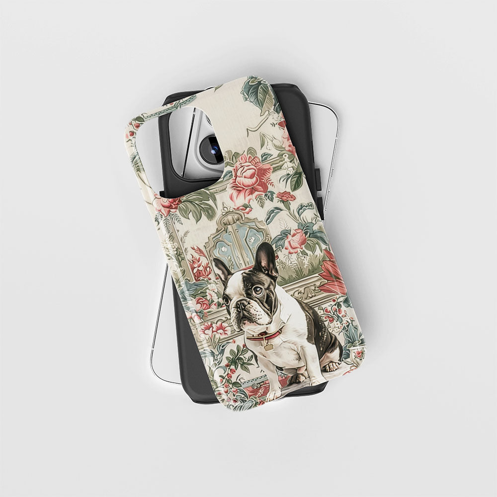 Double-Layer Semi-Handprinted Tough Matte iPhone Case