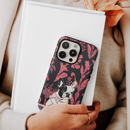 Double-Layer Semi-Handprinted Tough Matte iPhone Case