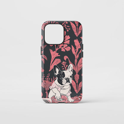 Double-Layer Semi-Handprinted Tough Matte iPhone Case