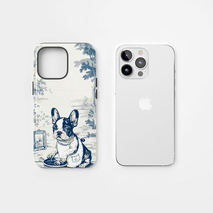 Double-Layer Semi-Handprinted Tough Matte iPhone Case