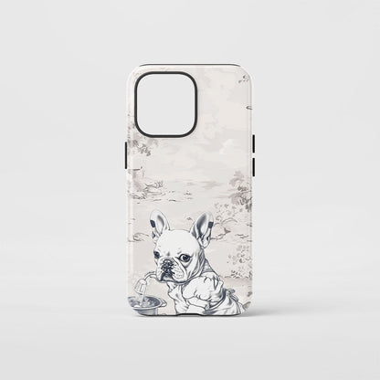 Double-Layer Semi-Handprinted Tough Matte iPhone Case