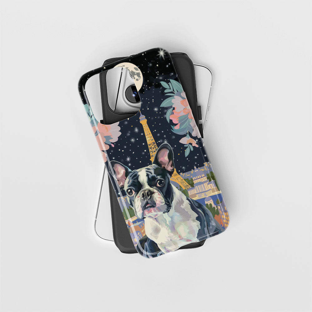 Double-Layer Semi-Handprinted Tough Matte iPhone Case