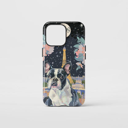 Double-Layer Semi-Handprinted Tough Matte iPhone Case