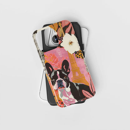 Double-Layer Semi-Handprinted Tough Matte iPhone Case