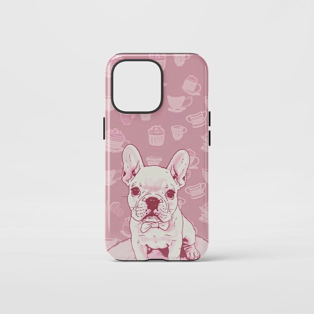 Double-Layer Semi-Handprinted Tough Matte iPhone Case