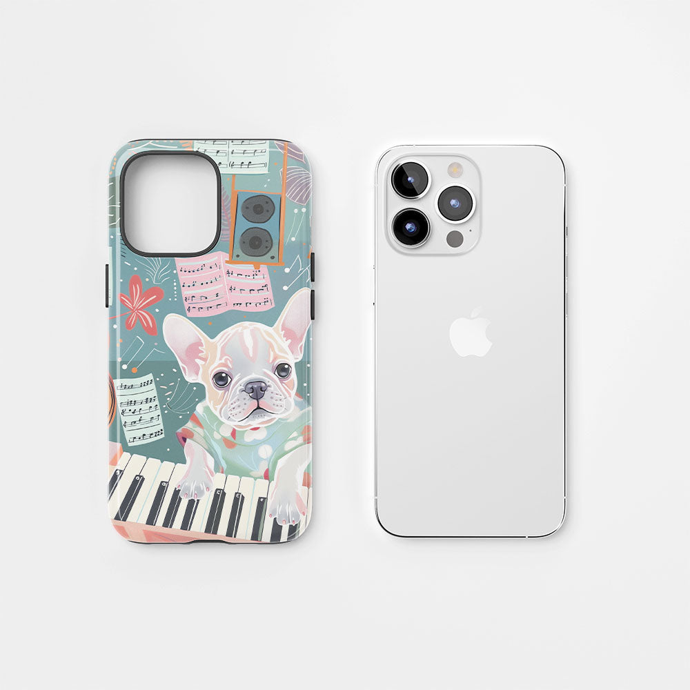 二層半手刷りタフマットiPhoneケース