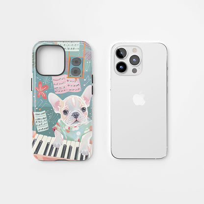 二層半手刷りタフマットiPhoneケース