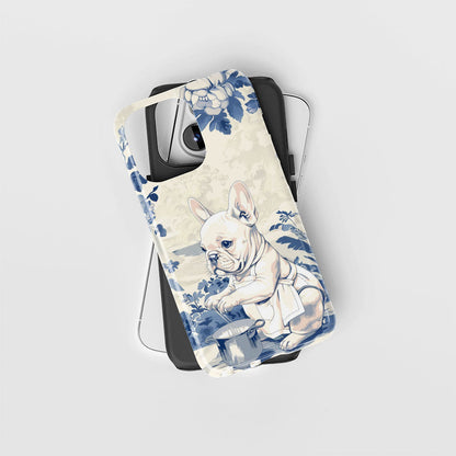 Double-Layer Semi-Handprinted Tough Matte iPhone Case