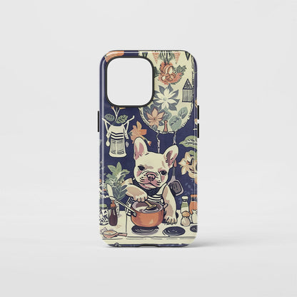 Double-Layer Semi-Handprinted Tough Matte iPhone Case